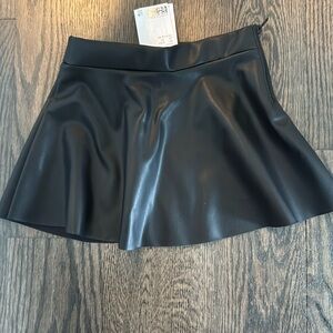 H&M 2-3T pleather mini skirt NWT